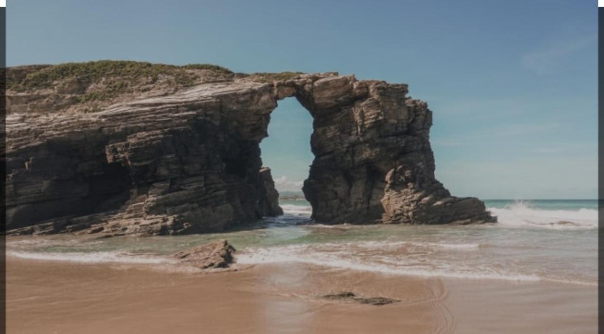 Moderno Piso Con La Mejor Terraza De Ribadeo Y Vistas Maravillosas Buitenkant foto